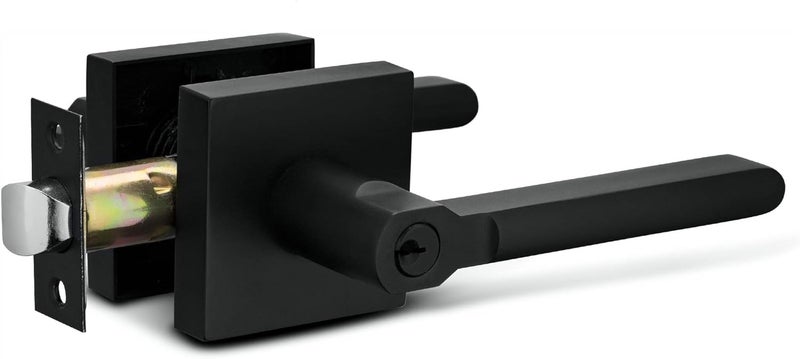 Berlin Modisch Entry Lever Door Handle Lock Set - Image 1